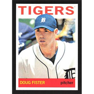 2013 Topps Heritage #128 Doug Fister