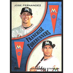 2013 Topps Update Franchise Forerunners #FF-10 J. Fernandez/G. Stanton