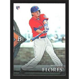 2014 Bowman Platinum #82 Wilmer Flores