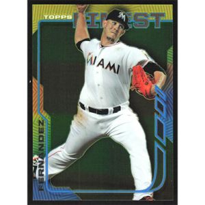 2014 Finest #97 Jose Fernandez