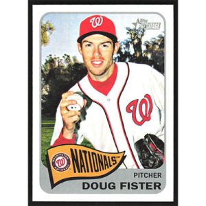 2014 Topps Heritage #214 Doug Fister