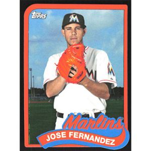 2014 Topps '89 Die Cut Minis #TM-JF Jose Fernandez