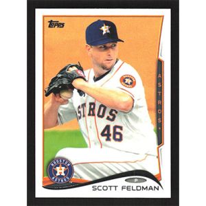 2014 Topps #467 Scott Feldman