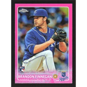 2015 Topps Chrome Pink Refractors #195 Brandon Finnegan