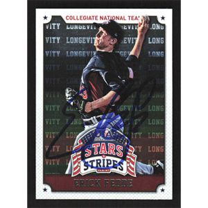 2015 USA Baseball Stars & Stripes Longevity #38 Erick Fedde Autographed