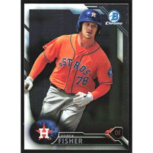 2016 Bowman Chrome Prospects #BCP125 Derek Fisher