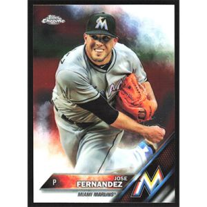2016 Topps Chrome #197 Jose Fernandez