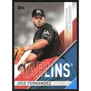 2017 Topps MLB Awards #CBP-2 Jose Fernandez