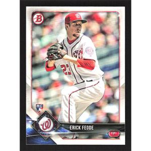 2018 Bowman #35 Erick Fedde