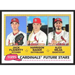 2018 Topps Archives '81 Future Stars #FS-STL J. Flaherty/H. Bader/A. Mejia