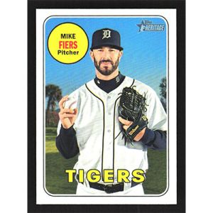 2018 Topps Heritage #556 Mike Fiers