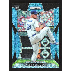 2019 Panini Prizm Blue Mojo #128 Caleb Ferguson