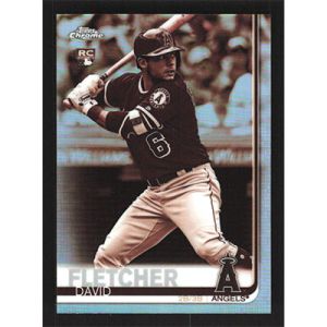 2019 Topps Chrome Sepia Refractors #181 David Fletcher