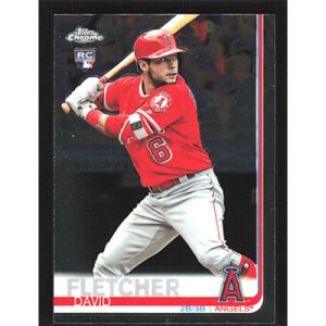 2019 Topps Chrome #181 David Fletcher