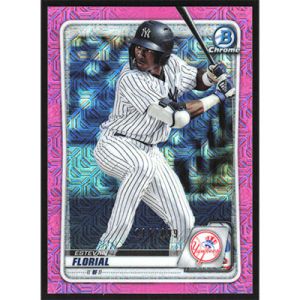 2020 Bowman Chrome Mega Box Prospects Pink Refractors #BCP-223 Estevan Florial