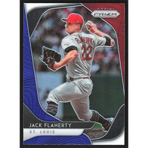 2020 Panini Prizm Red White and Blue #58 Jack Flaherty
