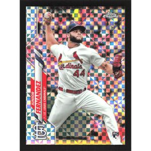 2020 Topps Chrome X-Fractors #162 Junior Fernandez