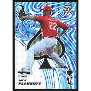 2021 Panini Mosaic Aces Reactive Blue #ACE14 Jack Flaherty
