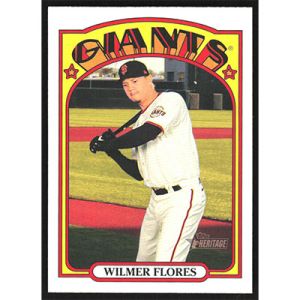 2021 Topps Heritage #217 Wilmer Flores