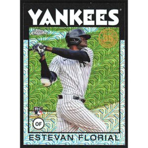 2021 Topps '86 Silver Pack Chrome #86TC-10 Estevan Florial