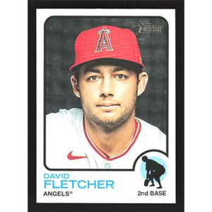 2022 Topps Heritage #247 David Fletcher
