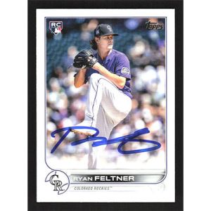 2022 Topps #373 Ryan Feltner Autographed