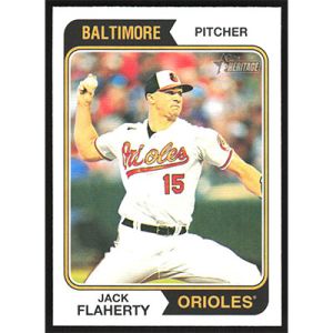 2023 Topps Heritage #571 Jack Flaherty