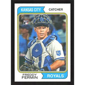 2023 Topps Heritage #718 Freddy Fermin SP