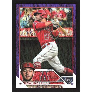 2023 Topps Purple Foil #636 David Fletcher