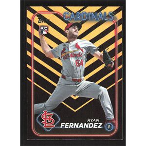 2024 Topps Update Halloween Orange and Black Foil #US111 Ryan Fernandez