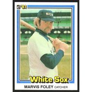 1981 Donruss #399 Marvis Foley