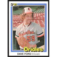 1981 Donruss #552 Dave Ford