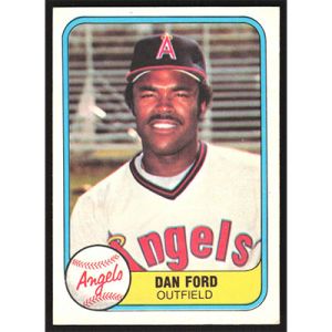 1981 Fleer #273 Dan Ford