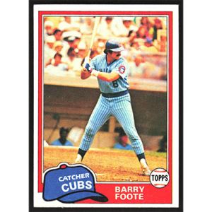 1981 Topps #492 Barry Foote
