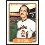 1982 Fleer #166 Dave Ford
