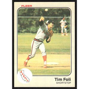 1983 Fleer #88 Tim Foli