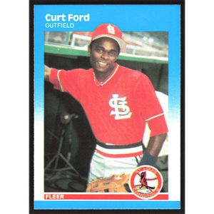 1987 Fleer #294 Curt Ford