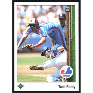 1989 Upper Deck #441 Tom Foley