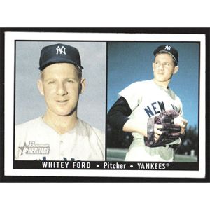 2003 Bowman Heritage #177 Whitey Ford Double Image