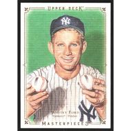 2008 UD Masterpieces #60 Whitey Ford