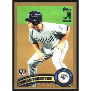 2011 Topps Update Gold #US104 Logan Forsythe