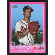 2015 Topps Chrome Pink Refractors #17 Mike Foltynewicz