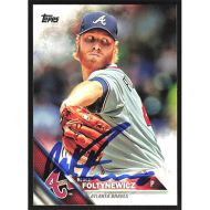2016 Topps #480 Mike Foltynewicz Autographed
