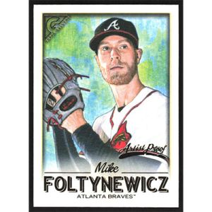 2018 Topps Gallery Artists Proof #24 Mike Foltynewicz