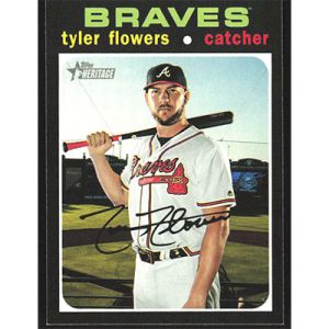 2020 Topps Heritage #108 Tyler Flowers