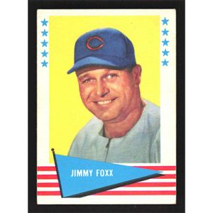 1961 Fleer #28 Jimmie Foxx (Error - Jimmy)