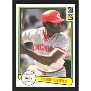 1982 Donruss #274 George Foster
