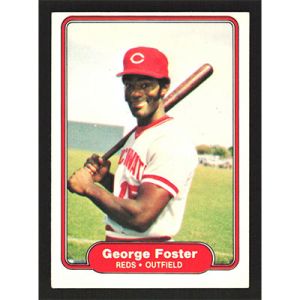 1982 Fleer #66 George Foster