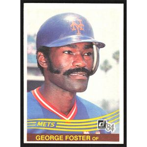 1984 Donruss #312 George Foster