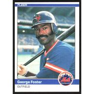 1984 Fleer #584 George Foster